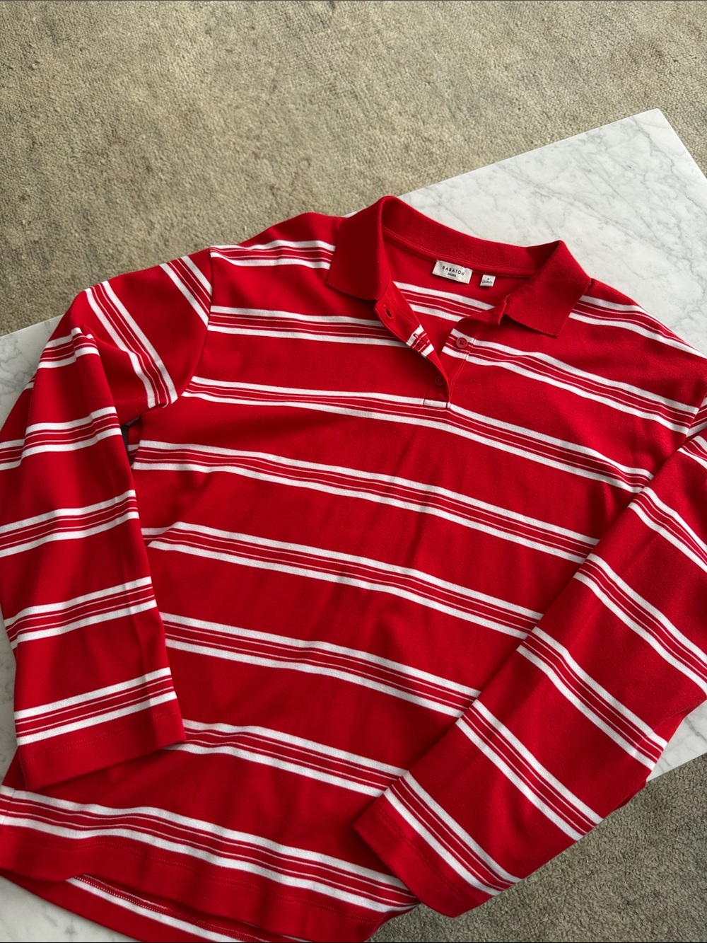 Aritzia striped rugby long sleeve
